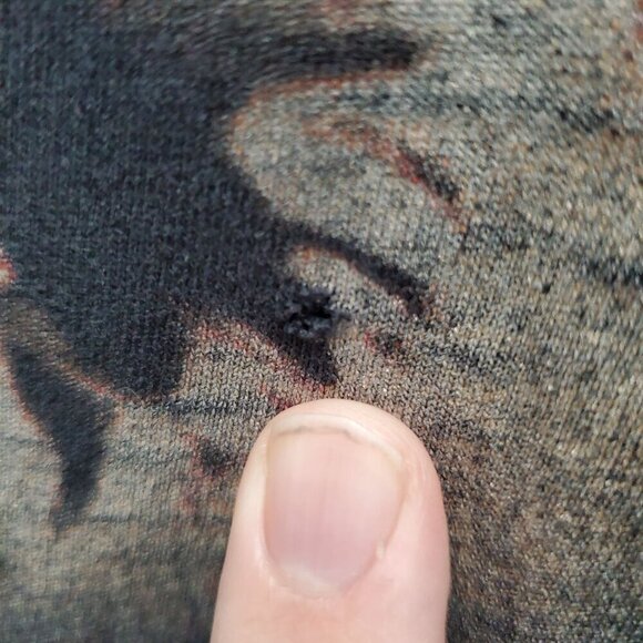 Megadeth Arsenal Vintage 90s Y2K Black Trashed Ripped Heavy Metal Grail Tee‎ L - Picture 6 of 9